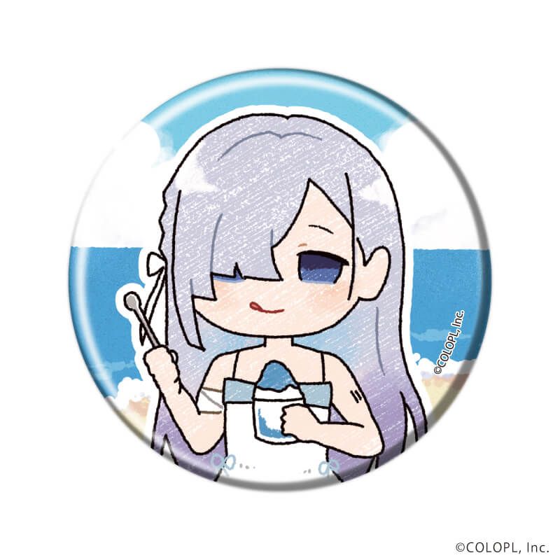 缶バッジ「白猫プロジェクト」17/水着ver. コンプリートセット(全8種)(グラフアートイラスト)