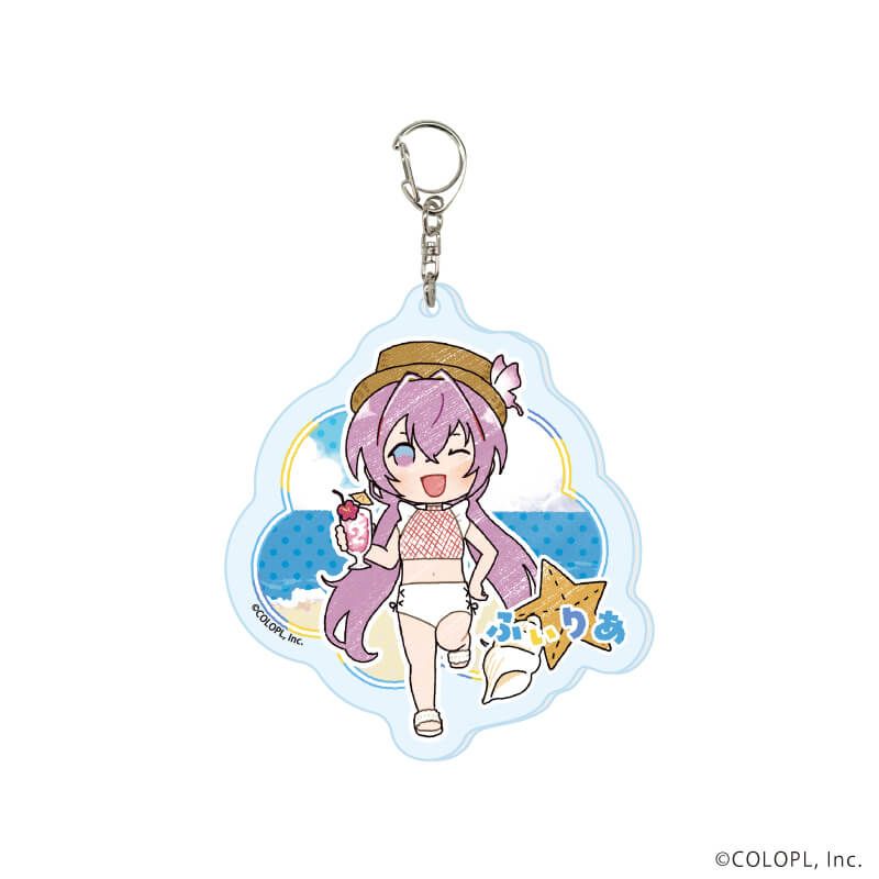 アクリルキーホルダー「白猫プロジェクト」09/水着ver. コンプリートセット(全8種)(グラフアートイラスト)
