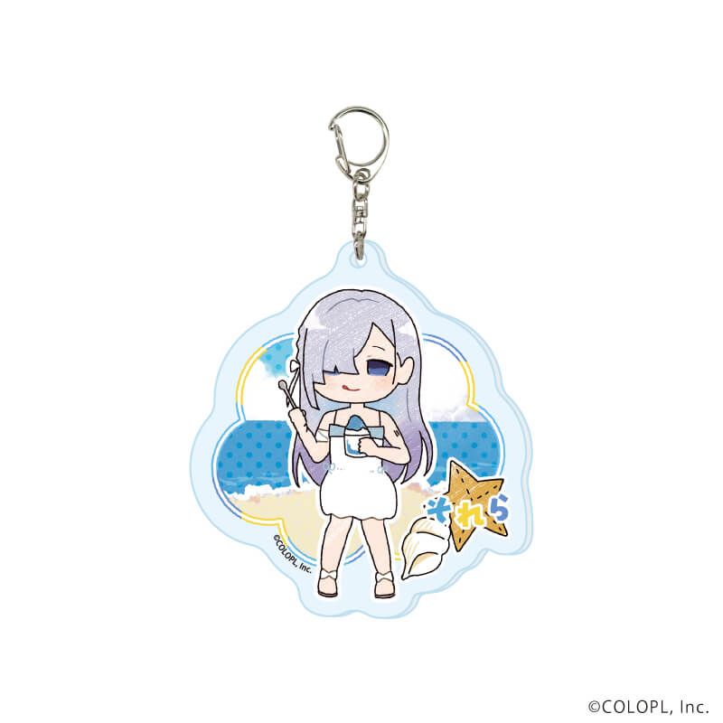 アクリルキーホルダー「白猫プロジェクト」09/水着ver. コンプリートセット(全8種)(グラフアートイラスト)