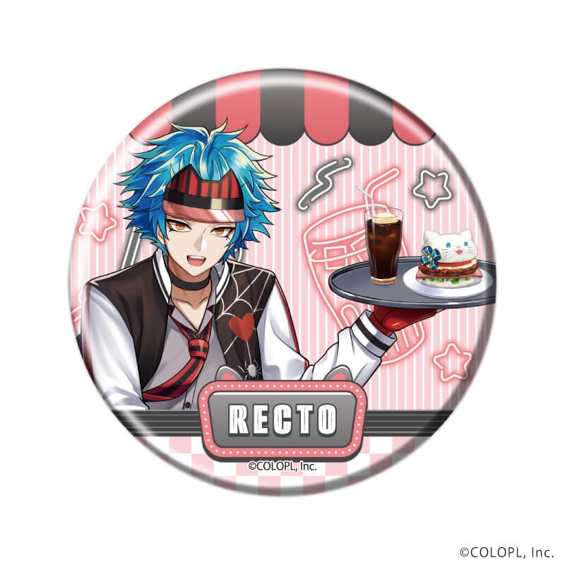 缶バッジ「白猫プロジェクト」16/ダイナーver. ブラインド(6種)(描き