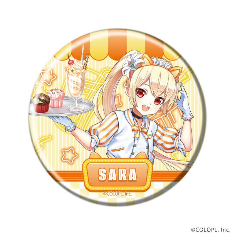 缶バッジ「白猫プロジェクト」16/ダイナーver. ブラインド(6種)(描き