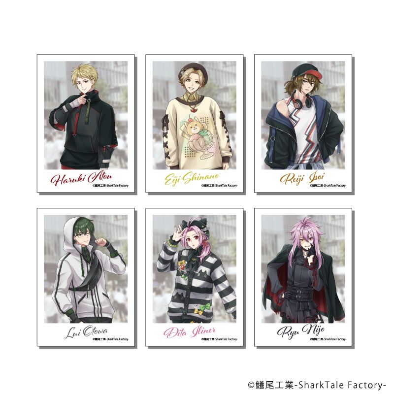 ミニフォト「細胞神曲」01/原宿系ファッションver. コンプリートセット(全6種)(描き起こしイラスト)