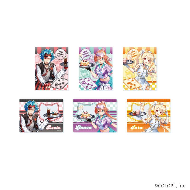 アクリルカード「白猫プロジェクト」06/ダイナーver. コンプリートセット(全6種)(描き下ろしイラスト)