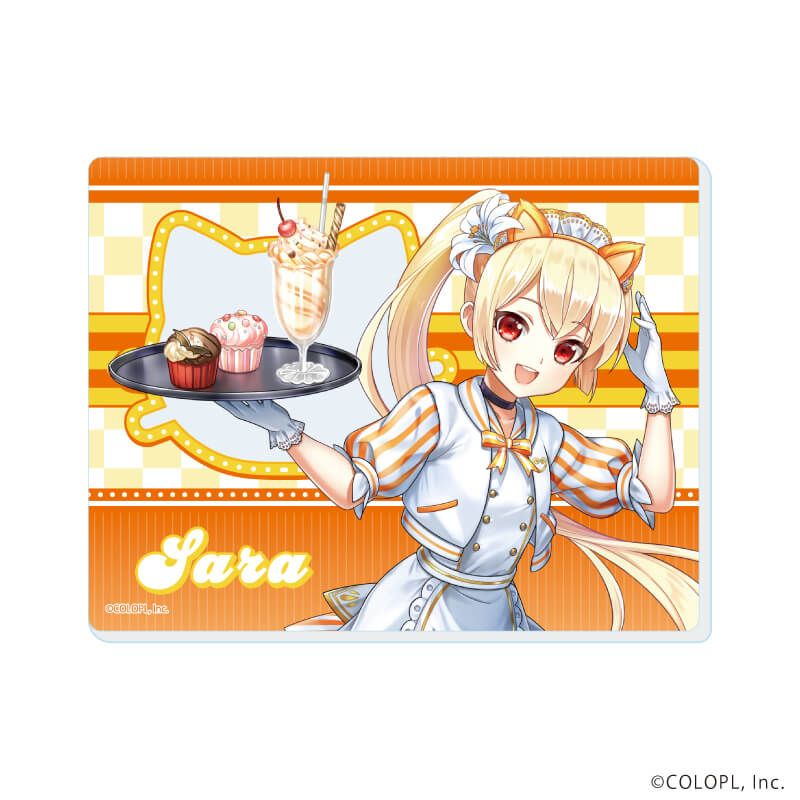 アクリルカード「白猫プロジェクト」06/ダイナーver. コンプリートセット(全6種)(描き下ろしイラスト)