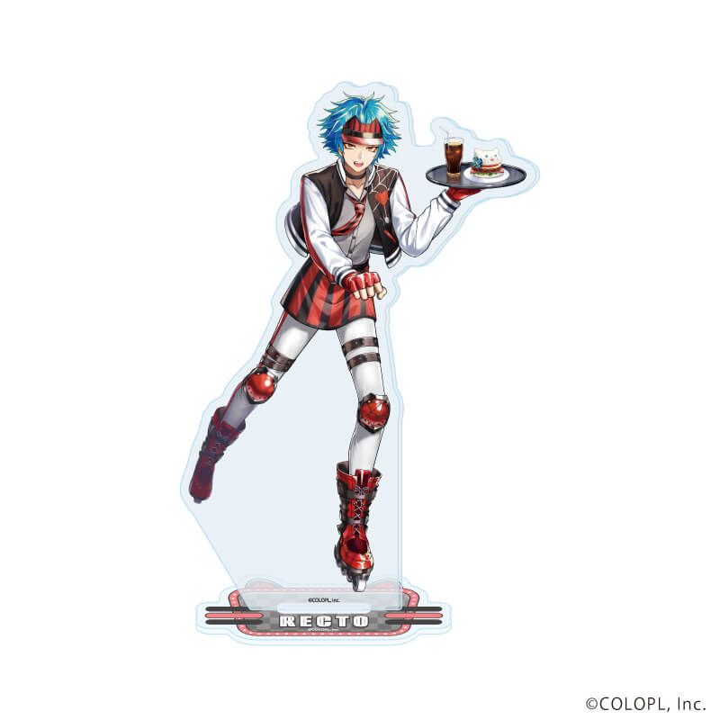 アクリルスタンド「白猫プロジェクト」51/レクト ダイナーver.(描き下ろしイラスト)