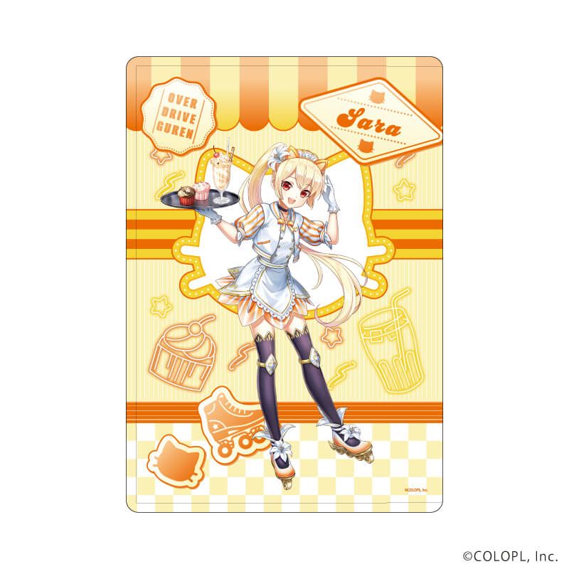 キャラクリアケース「白猫プロジェクト」09/セーラ ダイナーver.(描き下ろしイラスト)