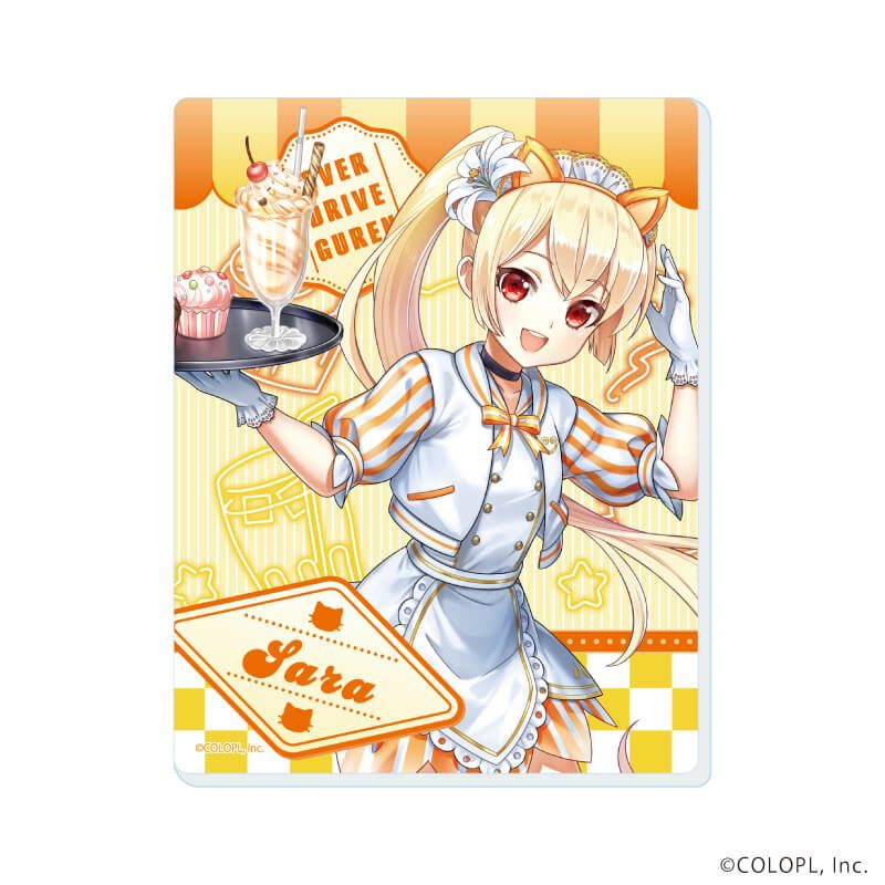 アクリルカード「白猫プロジェクト」06/ダイナーver. ブラインド(6種)(描き下ろしイラスト)