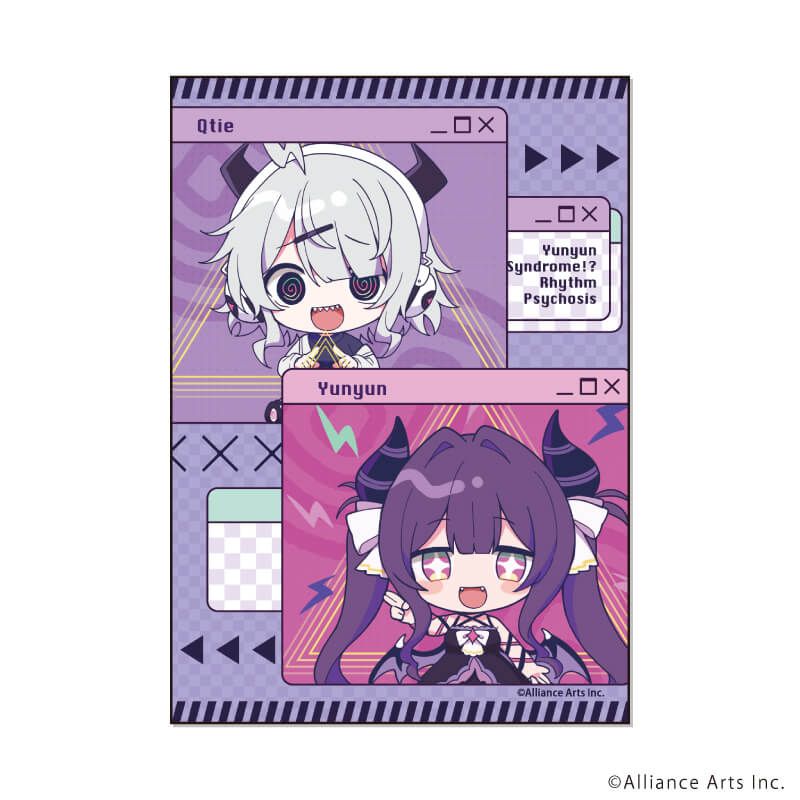 ミニフォト「ゆんゆん電波シンドローム」01/コンプリートセット(全6種)(ミニキャライラスト)