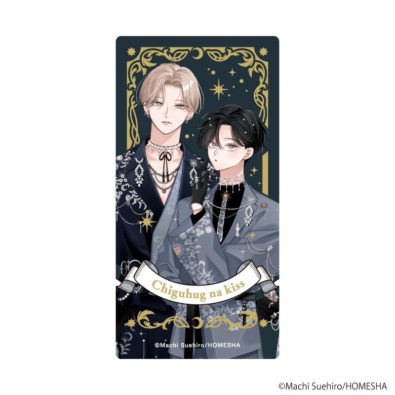 タロット風箔押しミニカード（5枚セット)「.Bloom＆メロキス展 2026」01/赤原ねぐ・瀬森奈々子&末広マチ&沖田有帆&しっけ&壱あらた(描き下ろしイラスト)