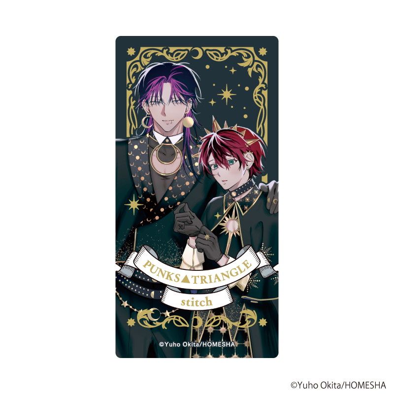 タロット風箔押しミニカード（5枚セット)「.Bloom＆メロキス展 2026」01/赤原ねぐ・瀬森奈々子&末広マチ&沖田有帆&しっけ&壱あらた(描き下ろしイラスト)