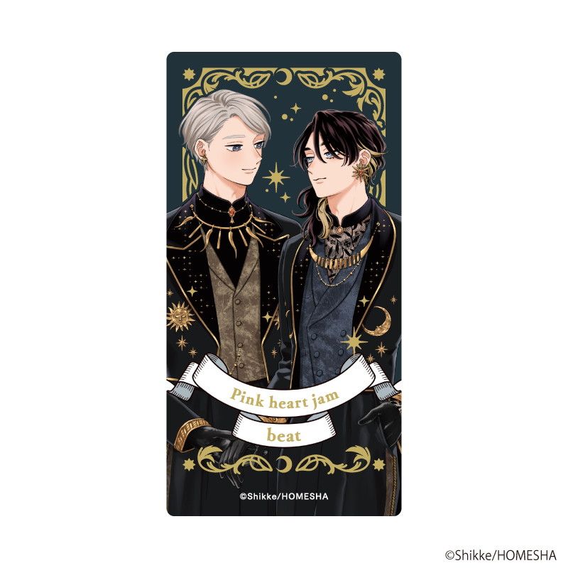 タロット風箔押しミニカード（5枚セット)「.Bloom＆メロキス展 2026」01/赤原ねぐ・瀬森奈々子&末広マチ&沖田有帆&しっけ&壱あらた(描き下ろしイラスト)