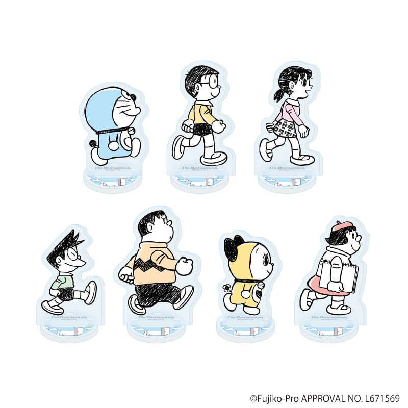 アクリルぷちスタンド「I'm Doraemon」02/コンプリートセット(全7種)