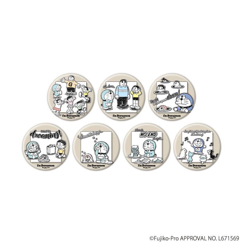 缶バッジ「I'm Doraemon」03/vol.03ブラインド(7種)