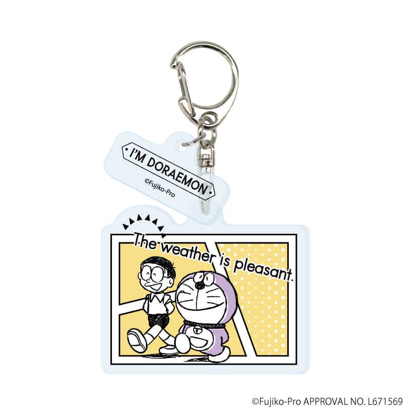 パーツ付きアクリルキーホルダー「I'm Doraemon」02/ブラインド(6種)