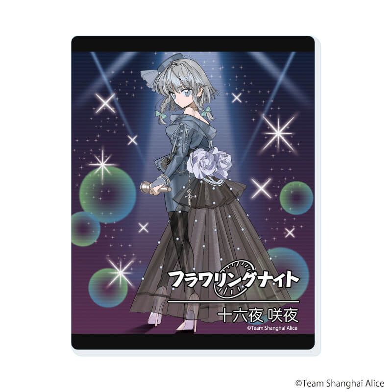 アクリルカード「東方Project」09/レトロアイドルver. コンプリートセット(全7種)(描き起こしイラスト)