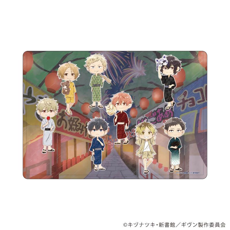 キャラクリアケース「映画 ギヴン 海へ」04/浴衣ver.(グラフアートイラスト)