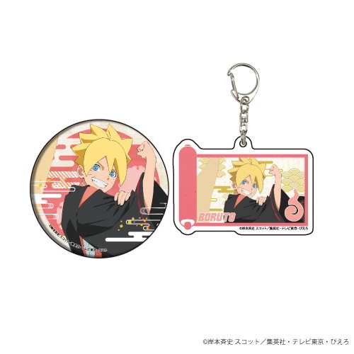 NARUTO 缶バッジ ポラロイド カカシ オビト セット