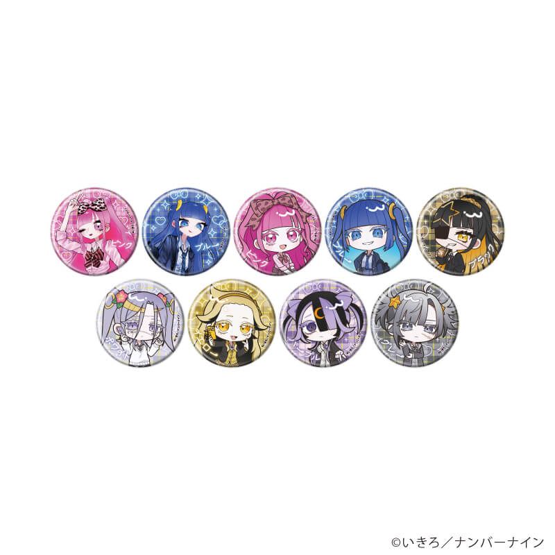 缶バッジ「魔法少女ピンクブルー」02/ギャルver. コンプリートセット
