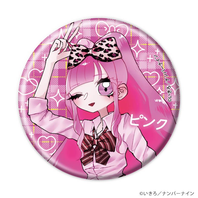 缶バッジ「魔法少女ピンクブルー」02/ギャルver. コンプリートセット