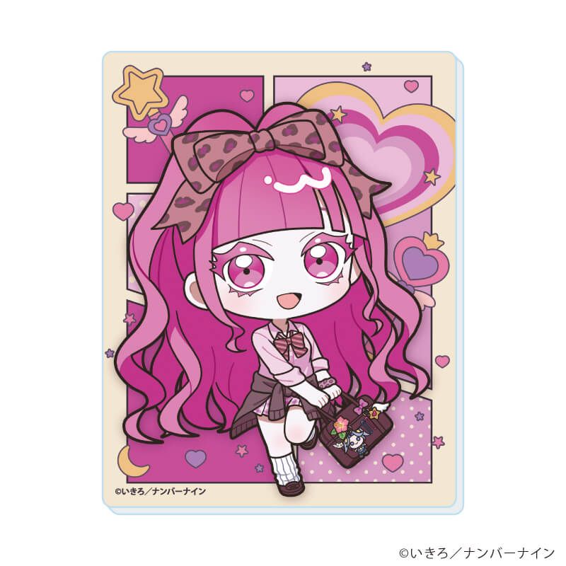 アクリルカード「魔法少女ピンクブルー」02/ギャルver. コンプリートセット(全9種)(描き下ろし&描き起こしイラスト)