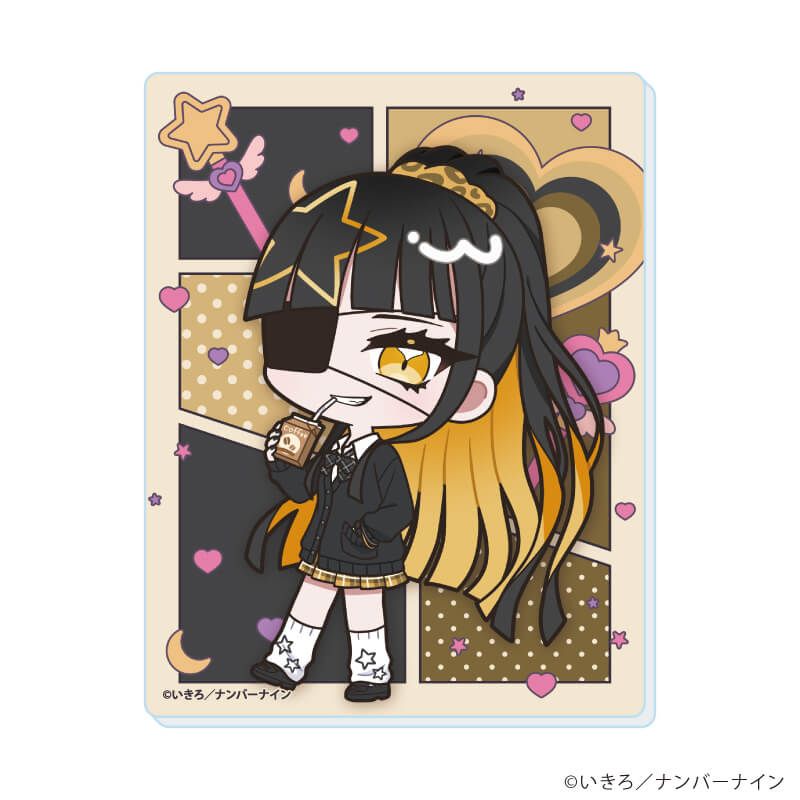 アクリルカード「魔法少女ピンクブルー」02/ギャルver. コンプリートセット(全9種)(描き下ろし&描き起こしイラスト)