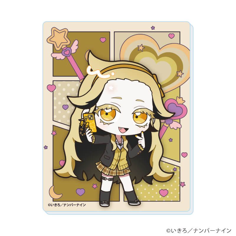 アクリルカード「魔法少女ピンクブルー」02/ギャルver. コンプリートセット(全9種)(描き下ろし&描き起こしイラスト)