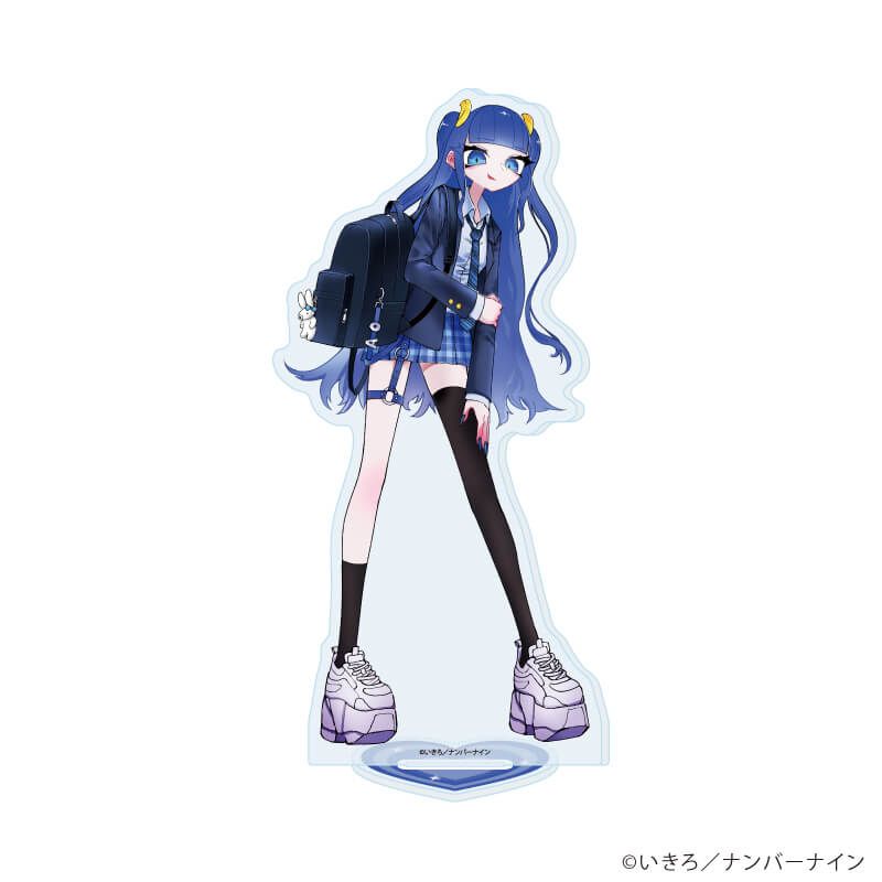 アクリルスタンド「魔法少女ピンクブルー」09/ブルー ギャルver.(描き下ろしイラスト)