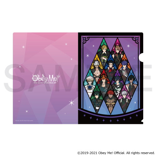 obey me! おべいみー　クリアファイル　クリアパズルセット Obey Me! クリアファイルセット マモン