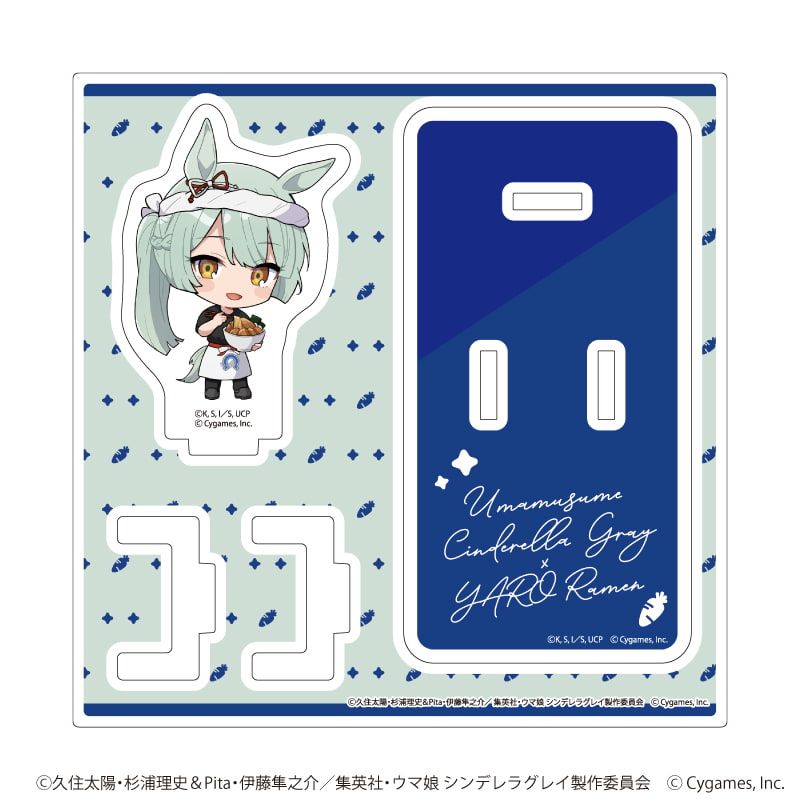 アクリルスタンドプレート「アニメ『ウマ娘 シンデレラグレイ』」02/ラーメン屋ver. フジマサマーチ(ミニキャライラスト)