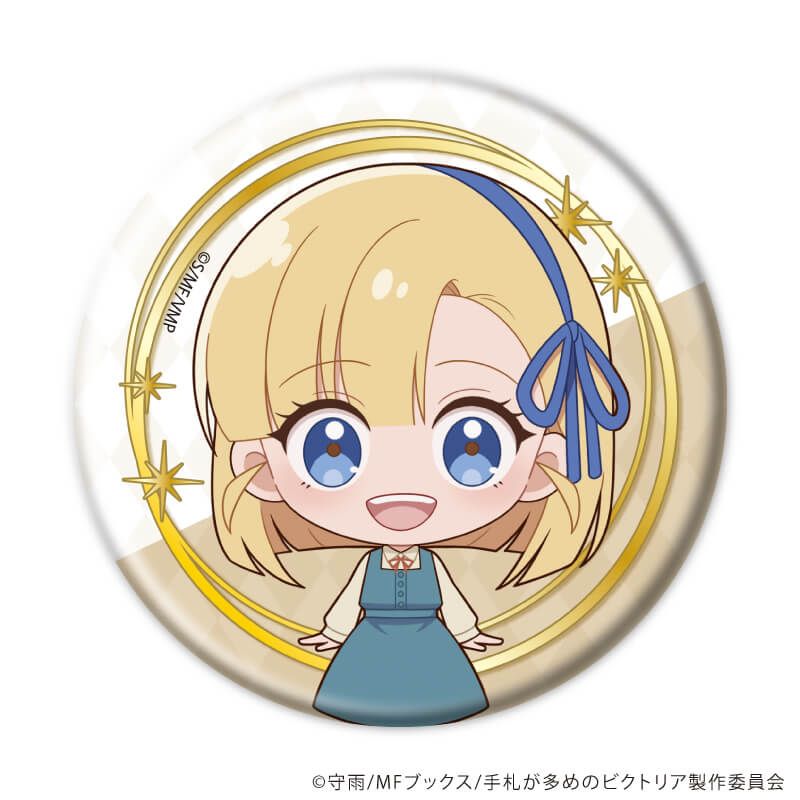 缶バッジ「TVアニメ『手札が多めのビクトリア』」01/コンプリートセット(全6種)(公式イラスト)