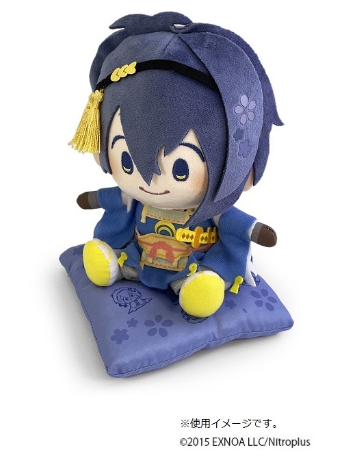 わんぱく！刀剣乱舞」ぬいぐるみ&座布団風クッションセット20/ともえが