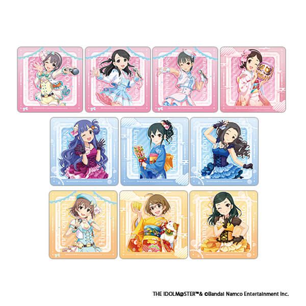 6枚セットレア　韓国限定　IGIN アイギン　アクリルコースター　 梨泰院 アイドルマスターシンデレラガールズ トレーディングラバー