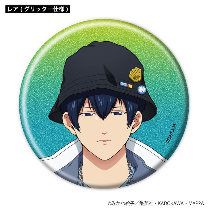 トレーディング缶バッジ「TVアニメ『忘却バッテリー』」01/原宿ファッション風ver. ブラインド(10種)(ノーマル5種/レア5種)(描き下ろしイラスト)