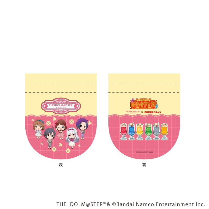 巾着ポーチ「『アイドルマスター』シリーズ×西武園ゆうえんち レトロフェス」01/アイドルマスター