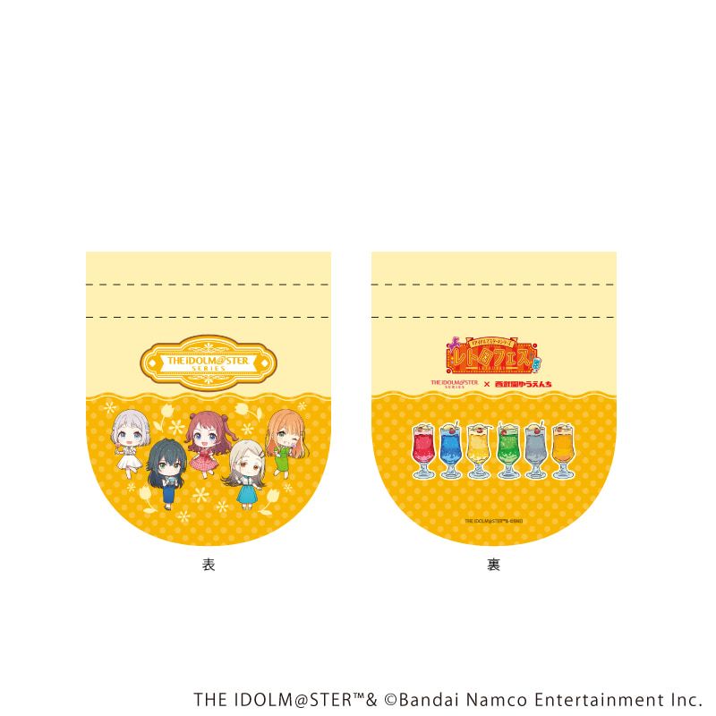 巾着ポーチ「『アイドルマスター』シリーズ×西武園ゆうえんち レトロフェス」06/学園アイドルマスター