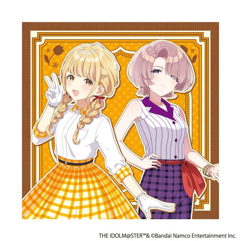 風呂敷「『アイドルマスター』シリーズ×西武園ゆうえんち レトロフェス」06/学園アイドルマスター