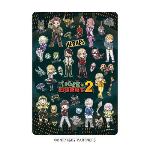 キャラクリアケース「TIGER & BUNNY 2」01/集合デザイン(グラフアート 