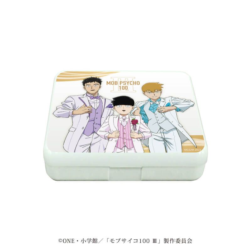 小物ケース「モブサイコ100 Ⅲ」01/影山茂夫&霊幻新隆&芹沢克也 タキシードver.(描き下ろしイラスト)