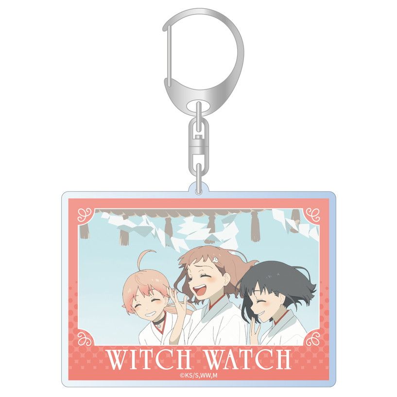 ウィッチウォッチ 場面写アクリルキーホルダー 若月ニコ&南伽羅&嬉野久々実