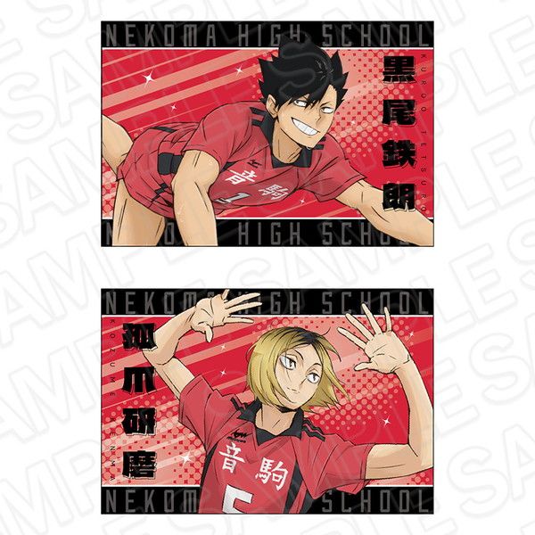 ハイキュー!! ポストカード2枚セット 音駒高校
