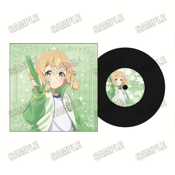 結城友奈は勇者である 描き下ろしレコード風コースター 勇気のバトン展Ver. 4 犬吠埼樹