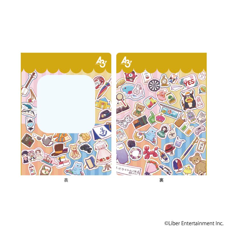 コレクトブック『A3!』01/集合デザイン(グラフアートイラスト)