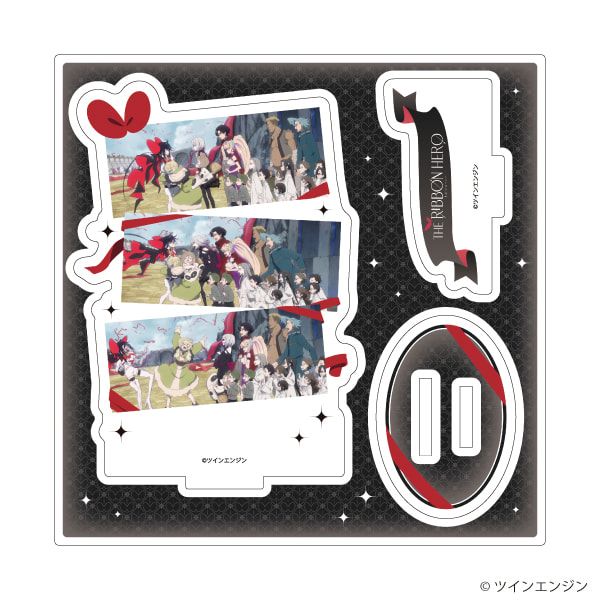 アクリルスタンドプレート「THE RIBBON HERO リボンヒーロー」10/J(場面写イラスト)