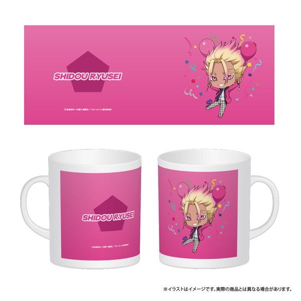 ブルーロック フルカラーマグカップ 士道龍聖(ミニキャラ)(風船)