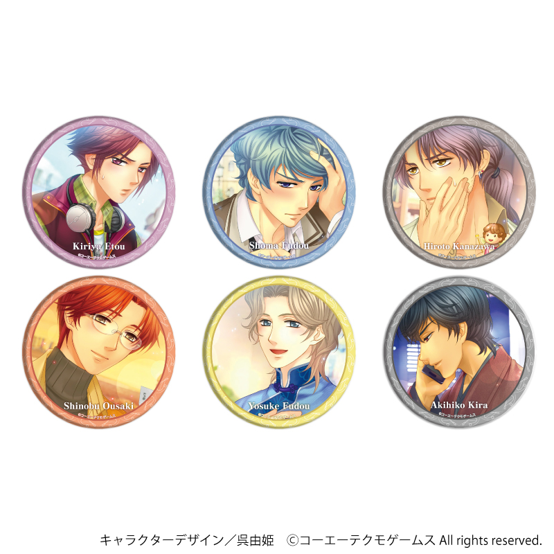 缶バッジ 金色のコルダ２ 100万人の金色のコルダ 02 ブラインド 6種 イラスト アニメ キャラクターグッズの通販ならeeo Store