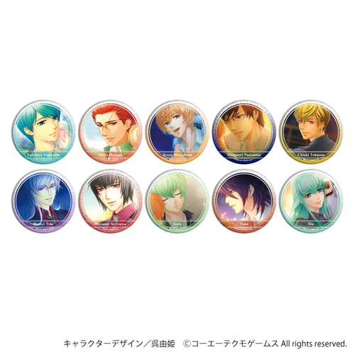 缶バッジ 金色のコルダ２ 100万人の金色のコルダ 01 コンプリートbox 全6種 イラスト 金色のコルダ ちびぐるみ 全個 コンプ Studiodeiure It