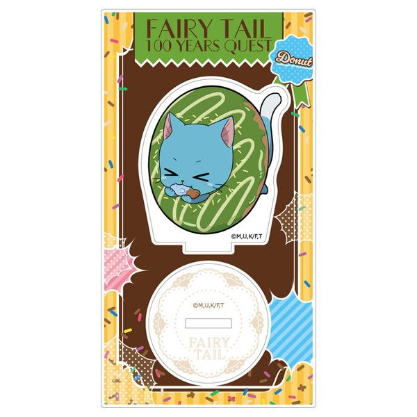 FAIRY TAIL 100年クエスト アクリルスタンド ハッピー/ドーナツ