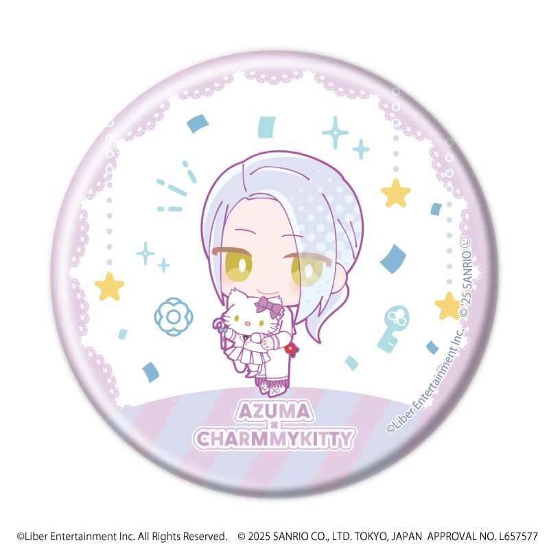 缶バッジ「A3!×Sanrio characters」08/A＆W コンプリートBOX(全12種)(ミニキャライラスト)