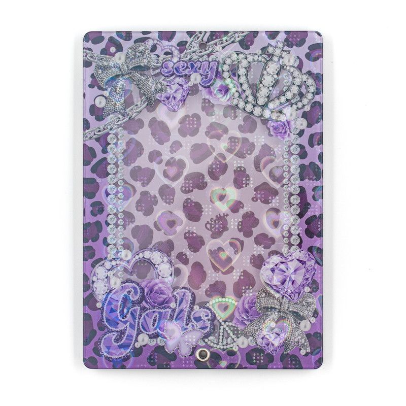 ハートホロアクリルフレーム03/sexyパープル【推し活】