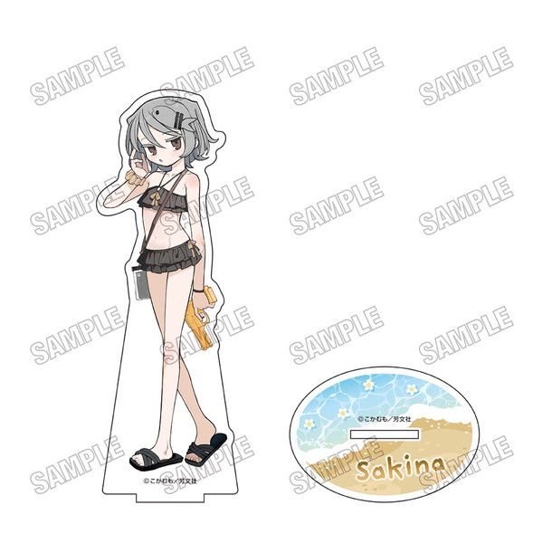 ぬるめた 描き下ろしBIGアクリルスタンド 水着Ver. 3 鴉越咲樹菜